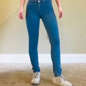 Blue Skinny Jeans